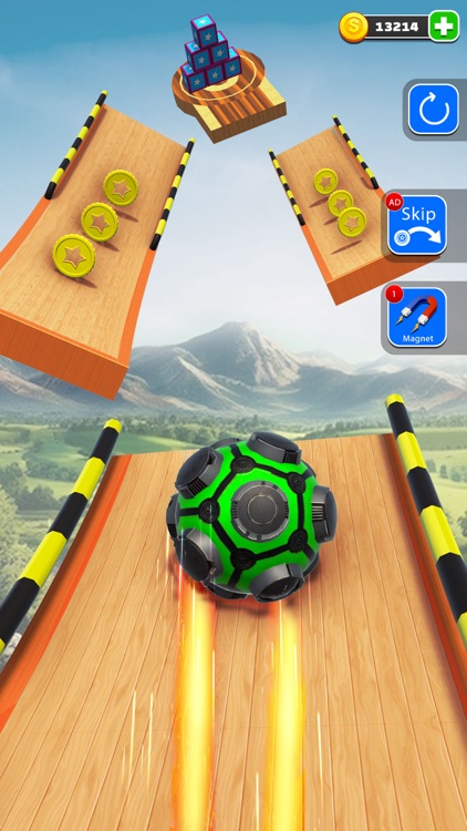 Rolling Sky Balls 3D Game