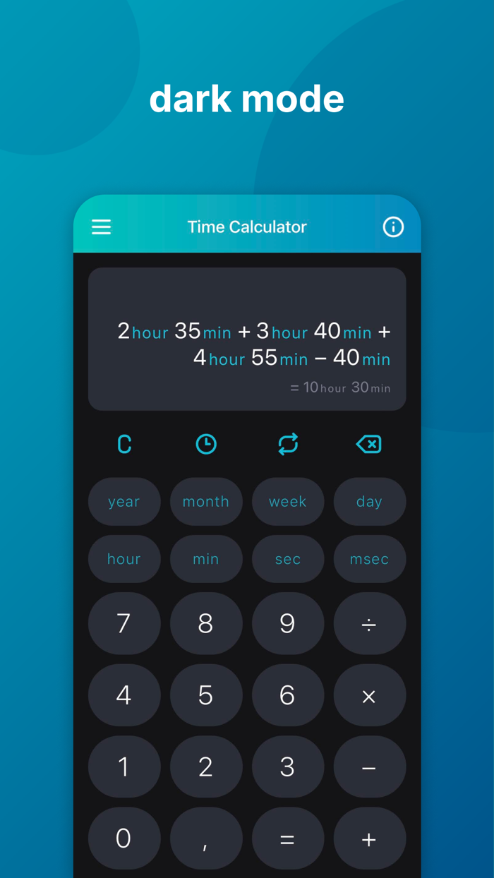 Time Calculator.