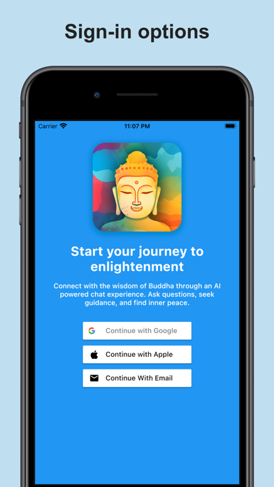 Buddha Chat Screenshot