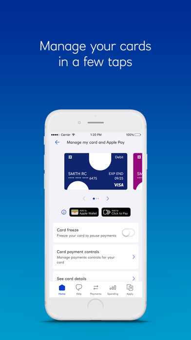 Ulster Bank RI Mobile Banking Screenshot