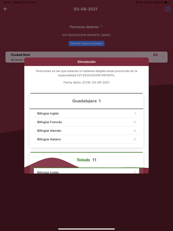 Interinos CLM Curso 23/24