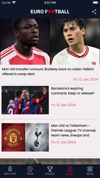 Euro Football TV Screenshot
