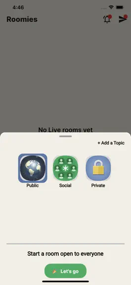 Game screenshot Roomies Social Audio App hack