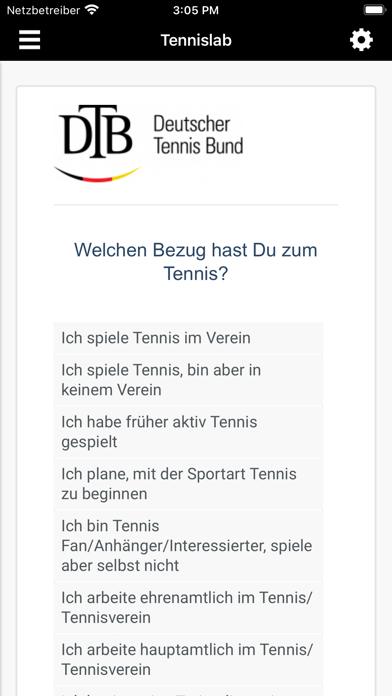 TennisLab Screenshot