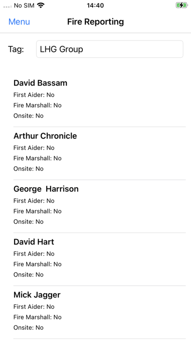 Chronicle Manager App Screenshot