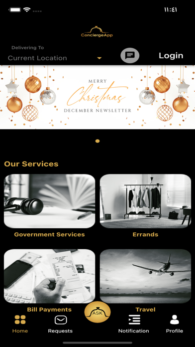 Concierge Screenshot