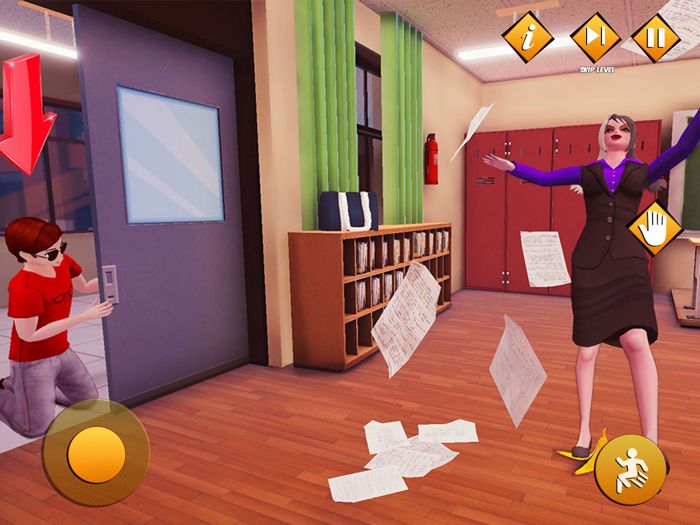 Anime Scary School Teacher