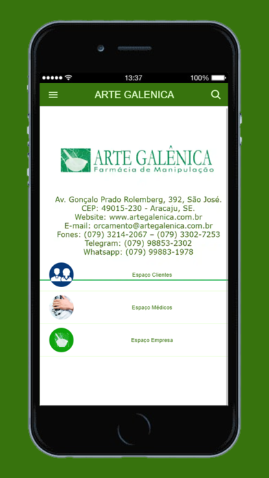 ARTE GALÊNICA Screenshot
