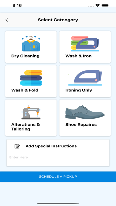 My DryCleaners Screenshot