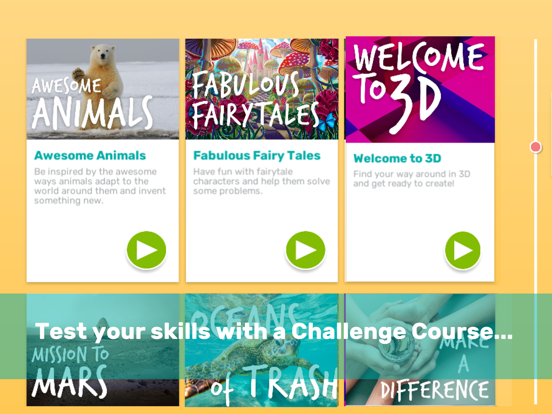 Makers Empire 3D - 3D Modeling iPad screenshot 8 - Education app