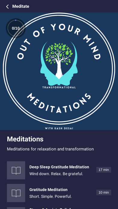 Out of Your Mind: Meditations Screenshot