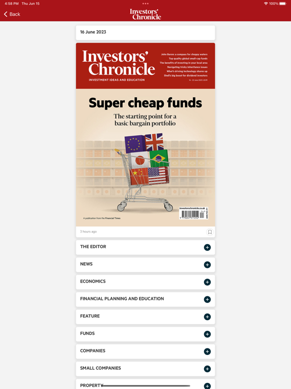 Screenshot #5 pour Investors Chronicle