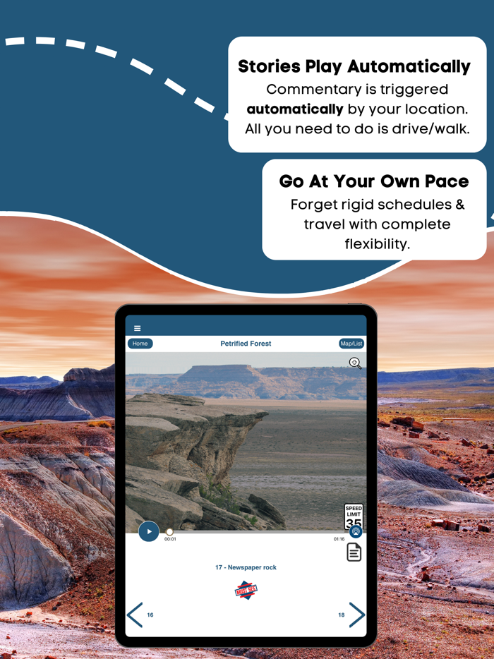 Petrified Forest NP Audio Tour