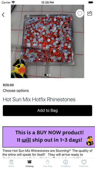 HotfixFix Bling Supplies Screenshot