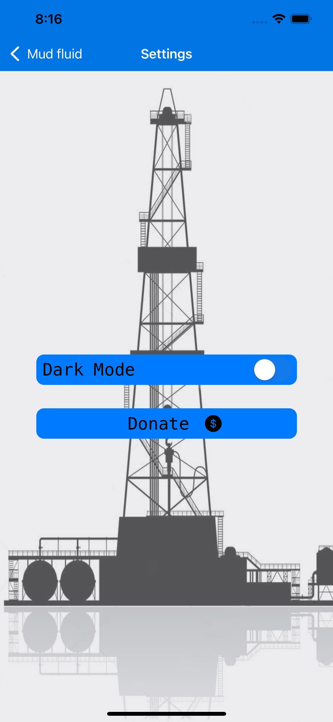 Mud fluid