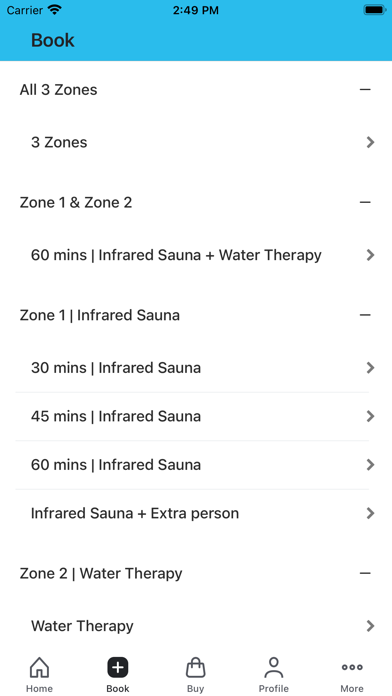 3 Zone Recovery Screenshot