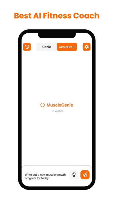 MuscleGenie: AI Fitness Coach Screenshot