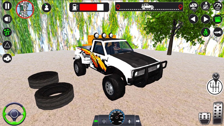 Offroad Jeep Driving & Parking