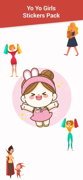 Game screenshot Yo Yo Girls - Sticker Pack mod apk
