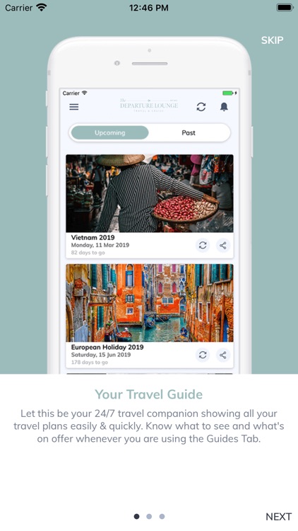 The Departure Lounge Suitcase