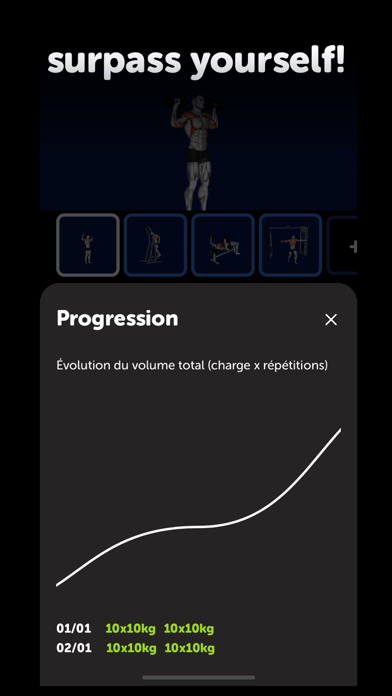 Gym Lifting Tracker - Liftly Screenshot