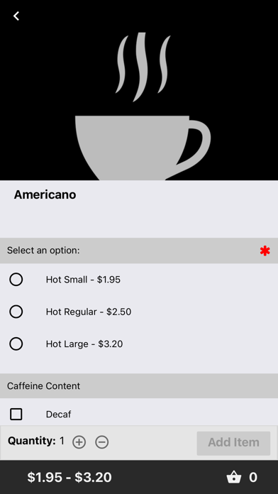 Humble Texan Coffee Screenshot