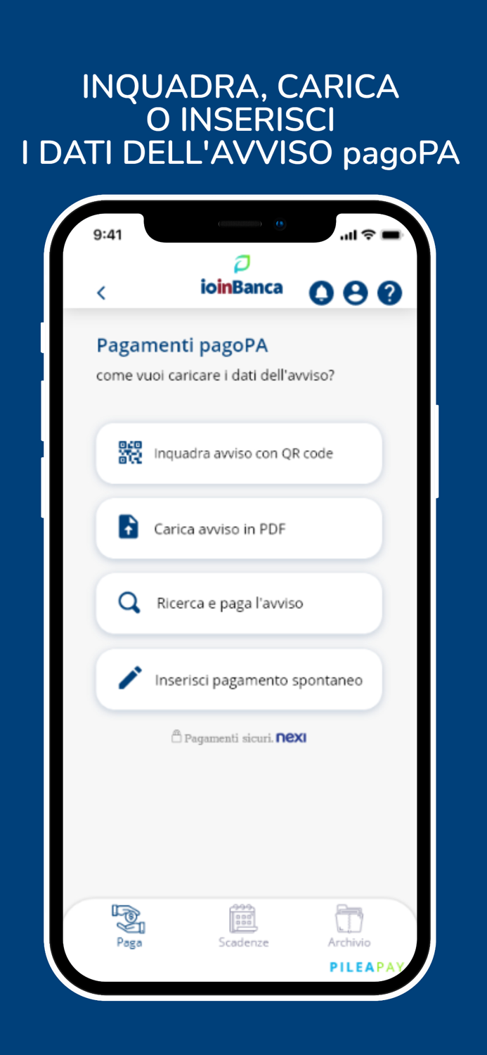 ioinBanca Pilea Pay