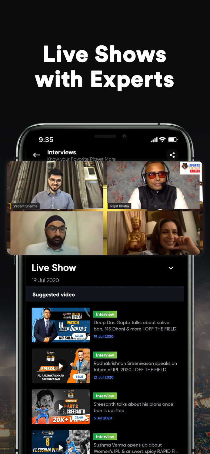 SportsTiger Live Score and News