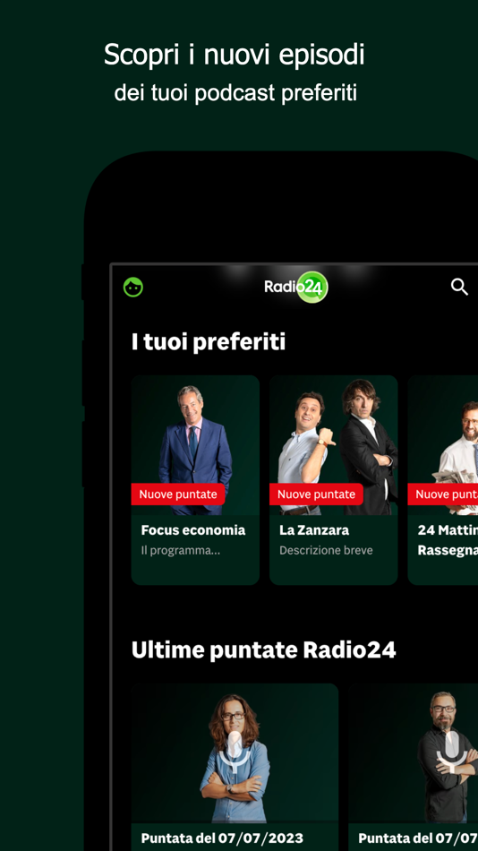 #5. Radio 24 (iOS) 由: Il Sole 24 Ore SpA