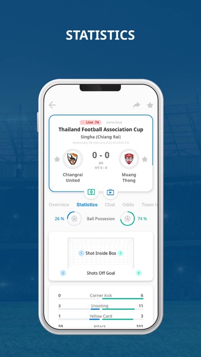 OneScore - Sports Live Score Screenshot