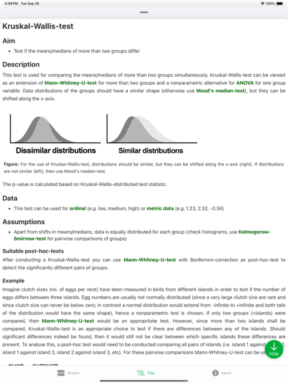 Screenshot #6 pour Guided Statistics