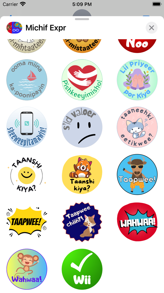 #6. Southern Michif Expressions (iOS) 由: Carmen Leeming