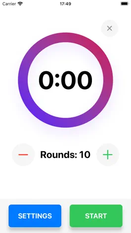 Game screenshot Rounds Timer for CrossFit apk