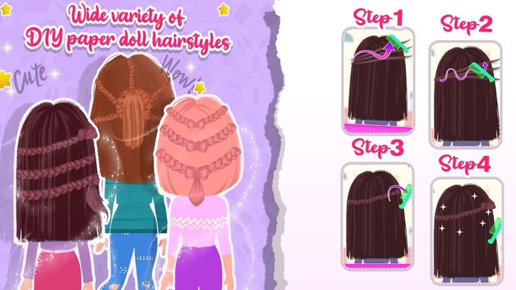 DIY Paper Doll Chibi Dress Up