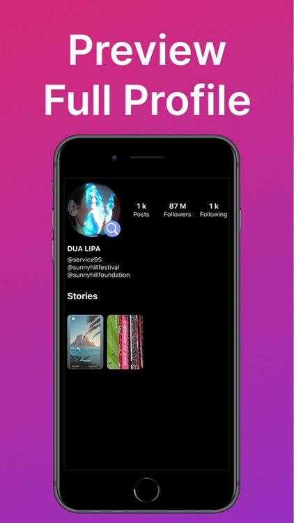 InProfile: Zoom Profile Viewer