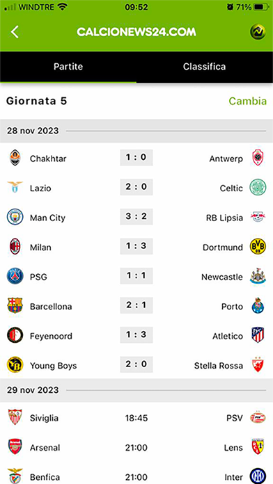 Calcio News-24 Screenshot