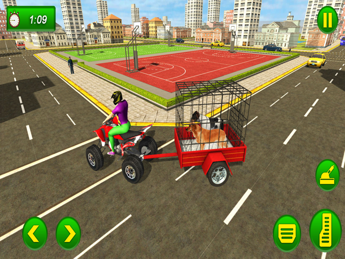Pet Transport  Atv Dog Game