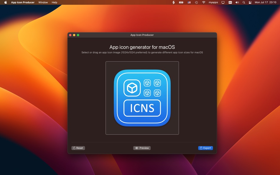 #1. App Icon Producer (macOS) 게시자: 尧 吴