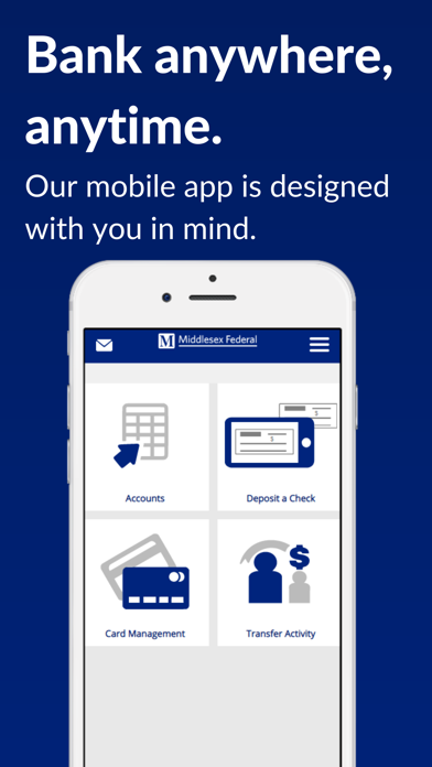 Middlesex Federal Mobile Screenshot