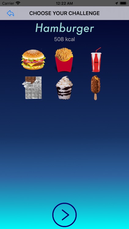 CALORIES CHALLENGE
