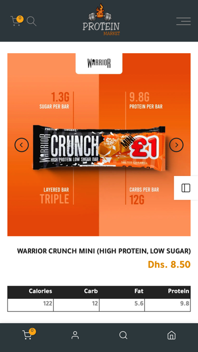 Protein Market Screenshot