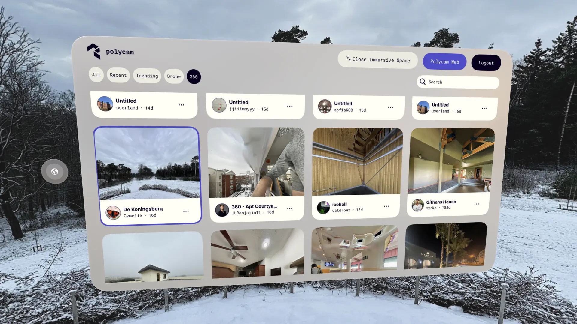 Polycam 3D Scanner, LiDAR, 360 screenshot 6