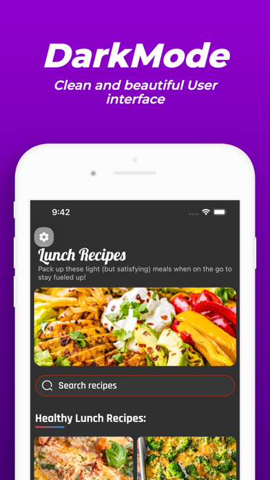 Lunch Recipes Pro Screenshot