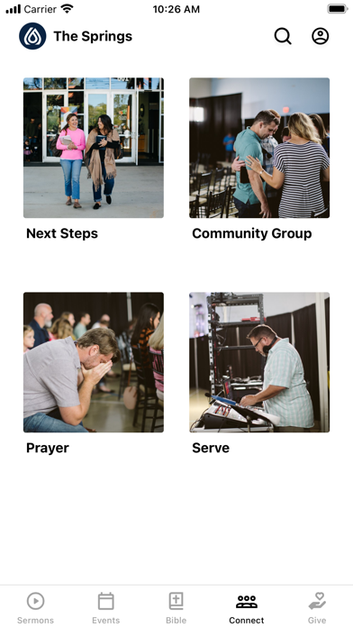 Springs Community Church Screenshot