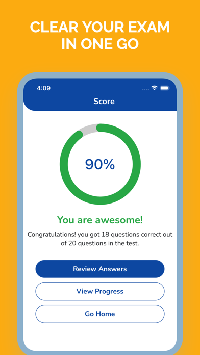 DMV Permit Test Practice 2025 Screenshot