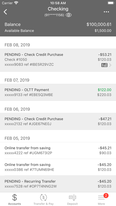 First Century FCU Screenshot