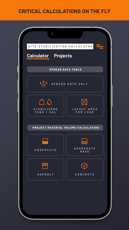 Site Stabilization Calculator