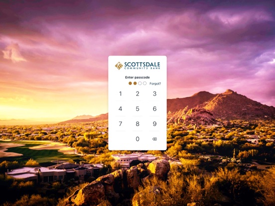Scottsdale Community Bank App iPad screenshot 2 - Finance app