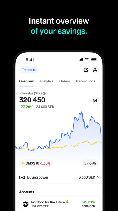 Nordnet: Stocks & Funds Screenshot