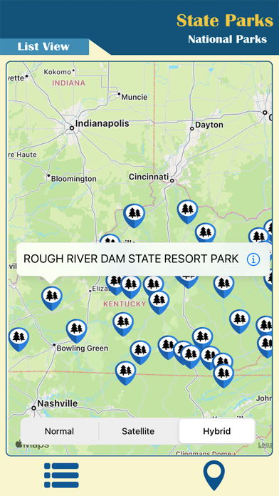Kentucky-State & National Park Screenshot